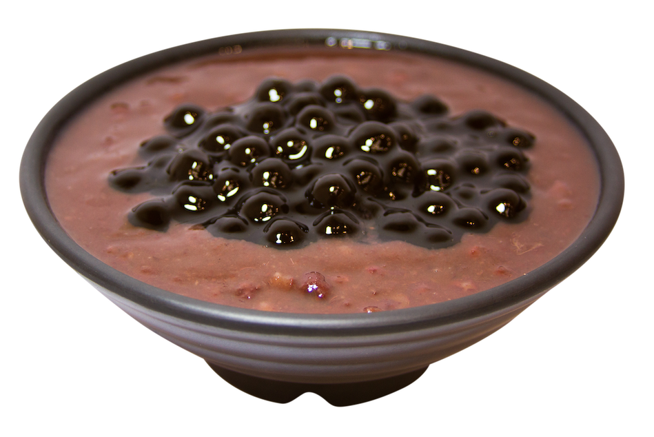 tapioca red bean soup