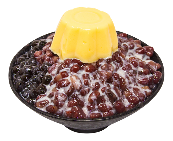 PUDDING RED BEAN SHAVED ICE